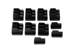Carrinho com Rodas 4 Andares S/MARCA para Banheiro