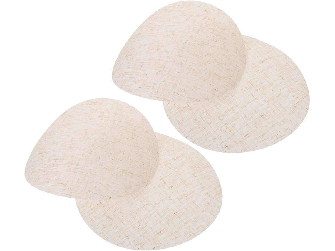 Difusor de Tecido Leve e Antirreflexo Redondo de 18 Cm para Ventilador de Teto, Pacote com 2 Unidades. SFUSHOS