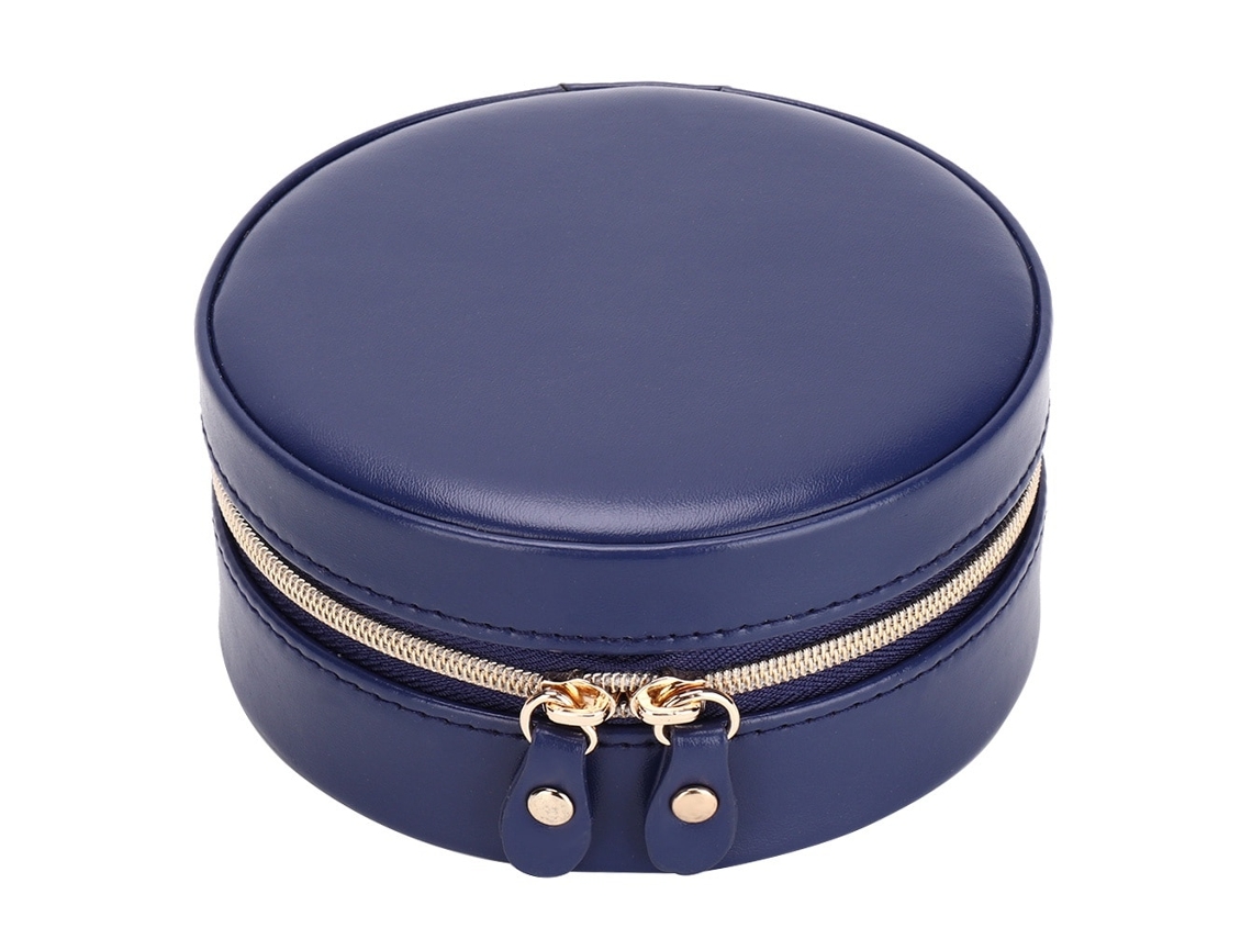 Caixa De Bijuteria Design Multi-andar Pu Couro Multi-cor 28x13cm