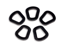 Pack 5 bicos metal com vedação borracha para galões 5-20L. Compatível.