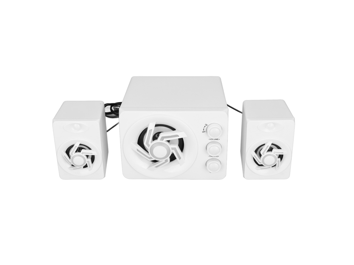 Caixa de Som LAXISCREED 2.1 Rgb Subwoofer Desktop