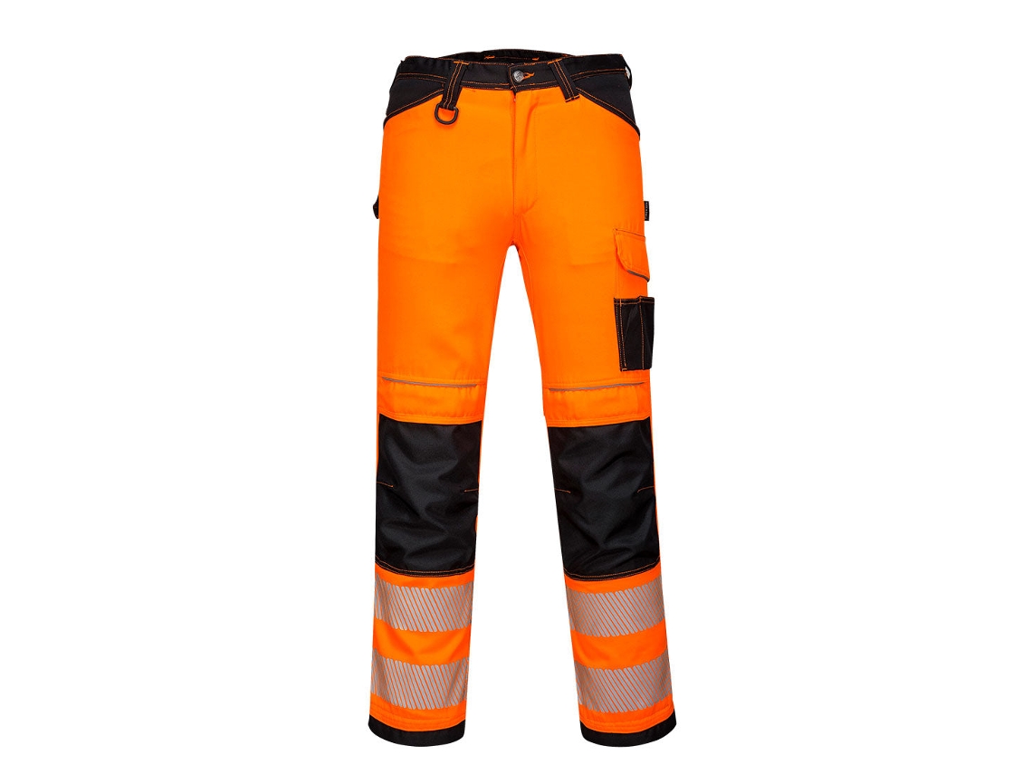 Calça De Trabalho De Alta Visibilidade Pw3 Nar. Black Lows / 40