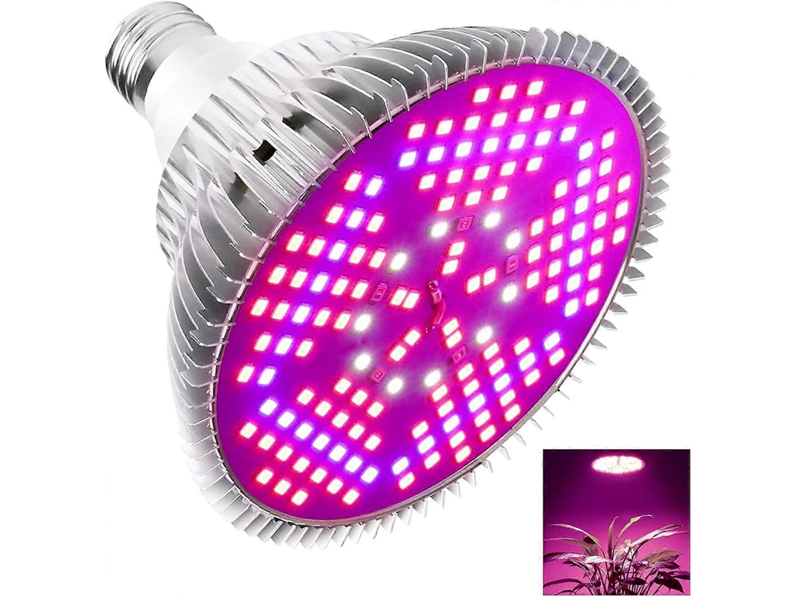 Rebe lâmpada de Crescimento de Plantas Led E27 100w Espectro Completo para Jardins Interiores e Cultivo Hortícola