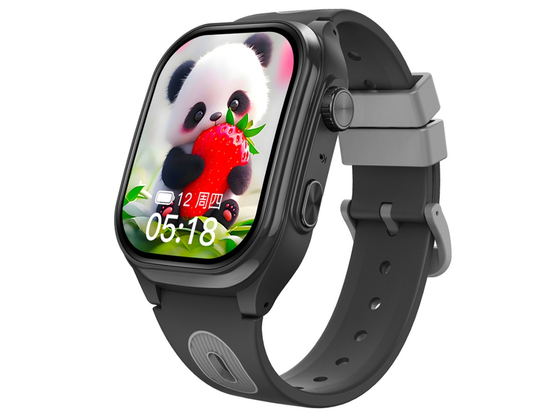 (preto) Relógio Infantil Com Gps, À Prova D'água, Compatível Com Download De Software E Câmera Giratória.