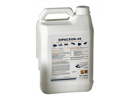 Insecticida Acaricida Dipacxon 39 para Explotaciones Avícolas Y Ganaderas Garrafa 5 L CENAVISA