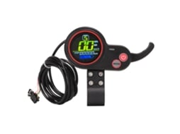 2026 panel de Controle com Tela e Acelerador de Polegar para Patinete Elétrico com Usb 24v 36v 48v
