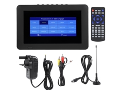 Televisor Móvel Tela Tft Led Dvb T2