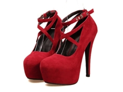2026 zapatos de Tacón Alto para Mujer Pumps de Boda Fiesta Material Gamuza Plataforma 11cm Cierre Hebilla