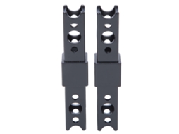 2 Conectores De Feixe 2 Vias Metal Para Peças De Robótica Tetrix Prime 16x16x80mm