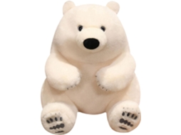 Urso Polar da Pelúcia, Animal Animado Fofo para Abraçar