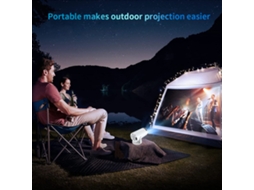 Projetor Portátil 4k LAXISCREED Android 13 Keystone Automático