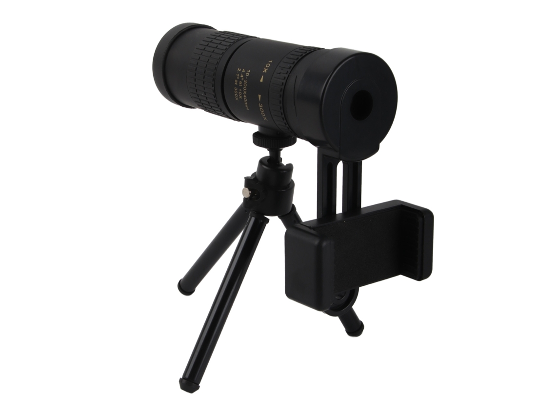 Lente Telefoto para Celular Bak4 Prisma Esticável com Tripé Zoom Macro Camping
