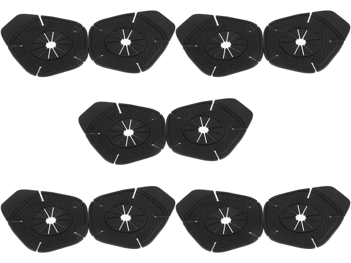 Conjunto De 10 Peças Protetores Silicone Para Orifícios Abertura Do Braço Inferior Limpador Para-