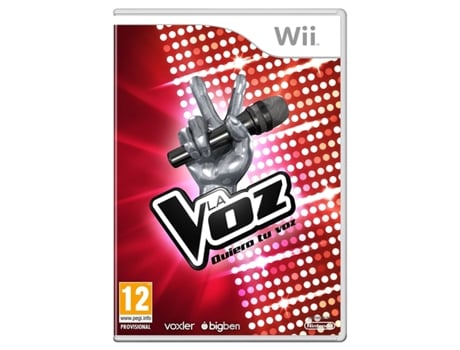 Jogo Wii La Voz Quiero Tu Voz