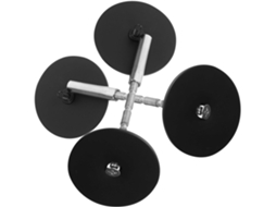 Cabilock Conjunto Com 2-placas De Cobertura Redondas Em Aço Inoxidável Para Orifício Porta Segurança, Para Reparo De
