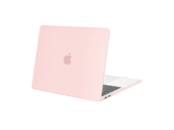 Capa Para Macbook Pro 13 Polegadas A1706 A1708, Rosa Perfet Brilvibera