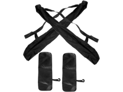 Conjunto De 4 Peças De Capa Protetora Para Carro Em Couro Pu Preto E Pongee.