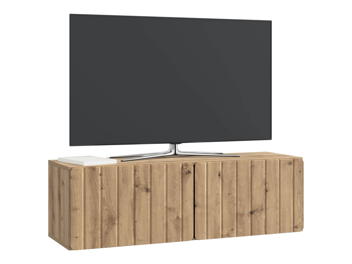 Gabinete de TV MAISON EXCLUSIVE Carvalho Arttisan 98x31x30 cm