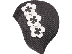Touca de Natação Unisexo FASHY Flowers Rubber (Tamanho Único)