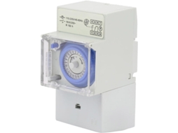 Temporizador Mecânico Analógico 110-230v 24 Horas Tamanho Compacto.
