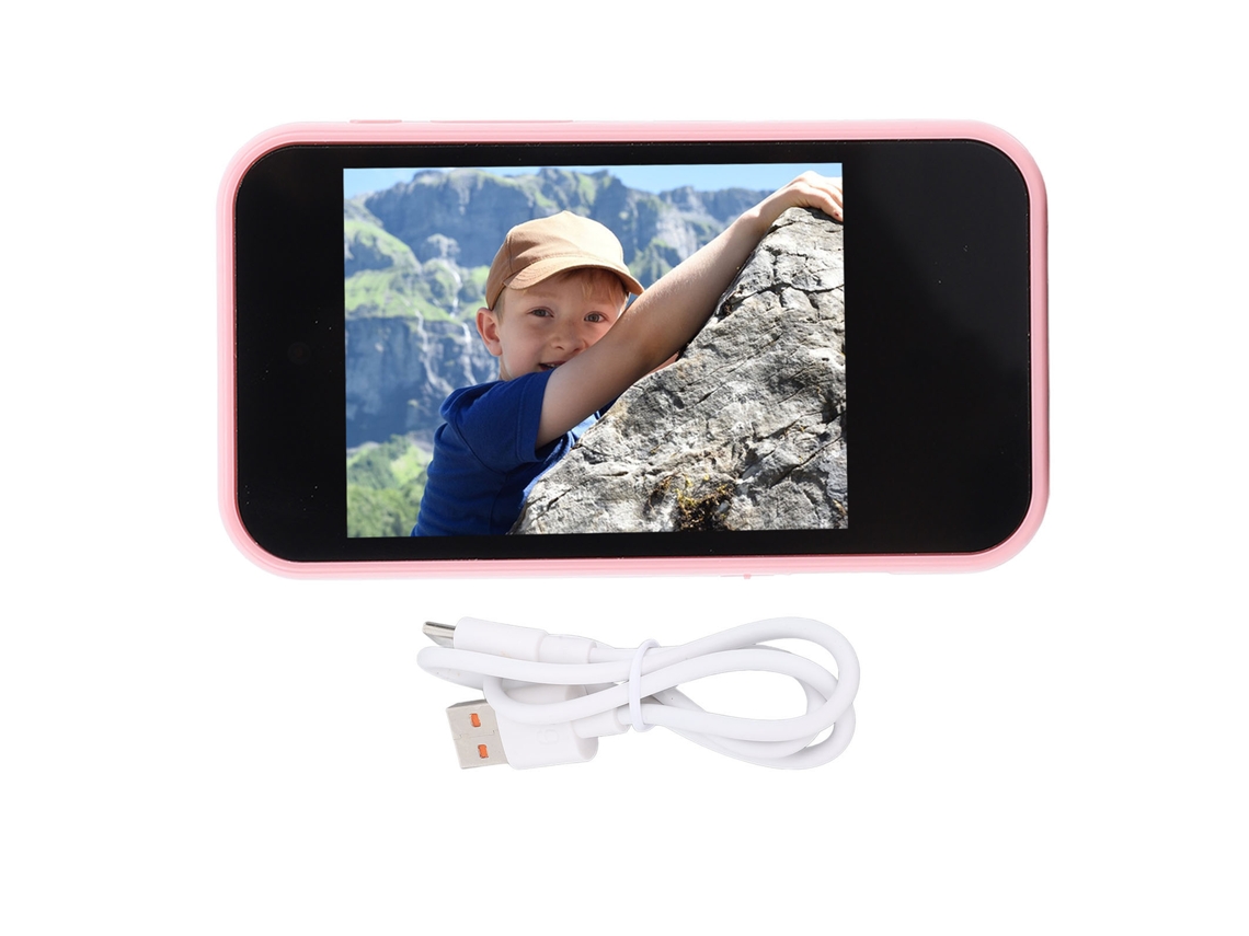 Câmara De Telefone Inteligente Para Crianças, Brinquedo Educativo Com Tela Tática Hd Para Bebês