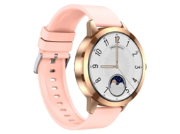 Smartwatch 1.43 Amoled Display, Slot para Cartão, Assistente de Voz com IA, Modos Multiesportivos para Android e iOS Bestvite (Rosa)