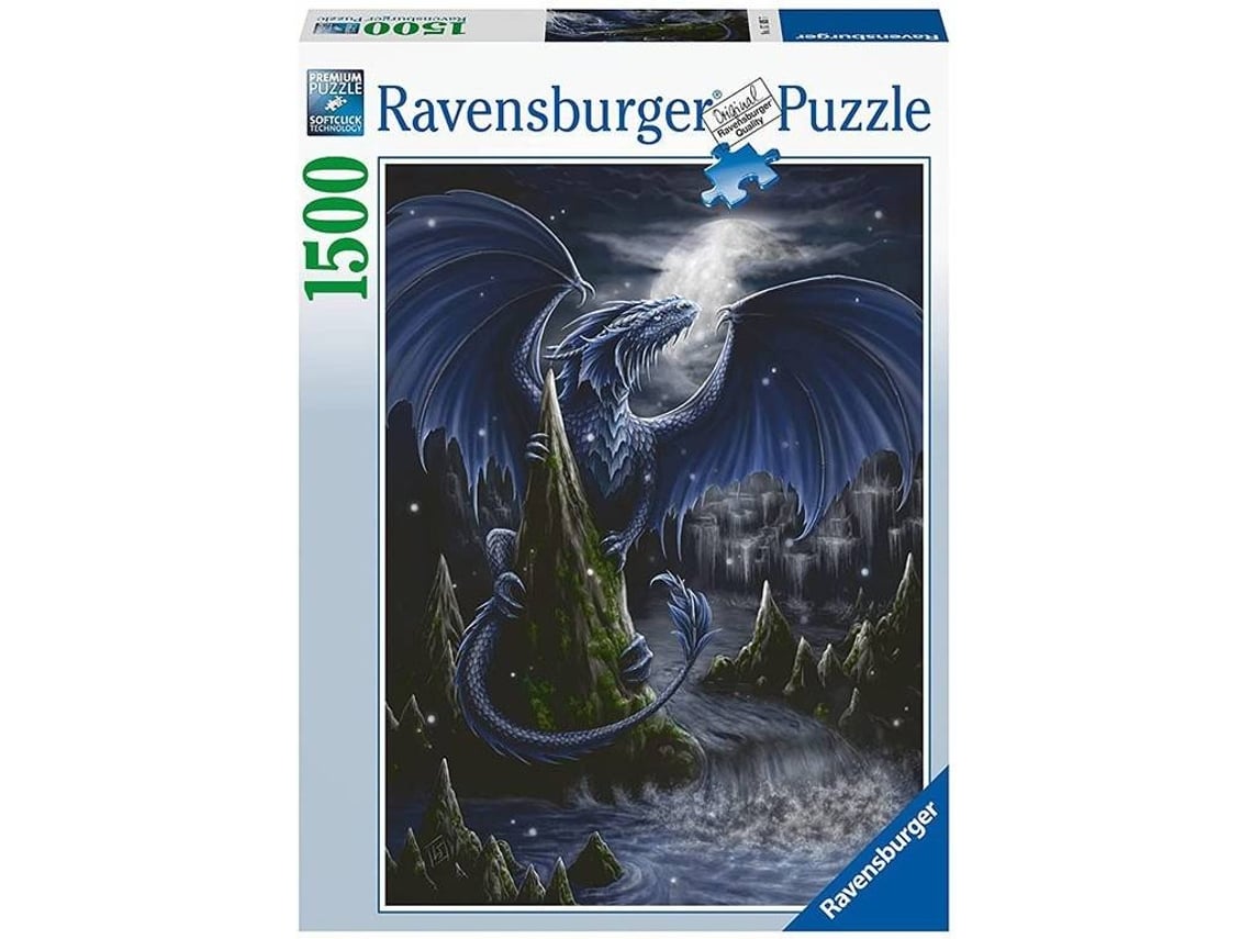 Puzzle RAVENSBURGUER Puzzle 1500P El Dragon Azul Oscuro (Idade