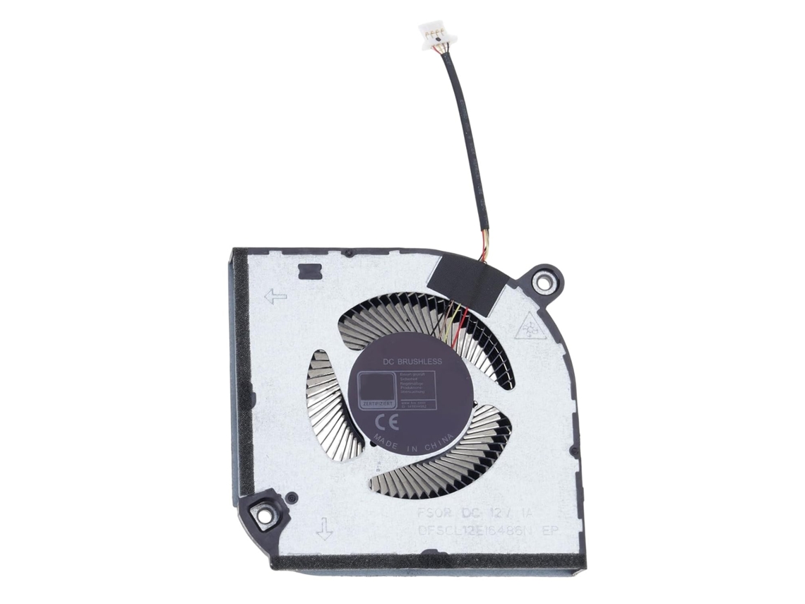 Ventoinha Para Cpu E Gpu De Laptops, 12v Dc, 4 Pinos E 4 Fios