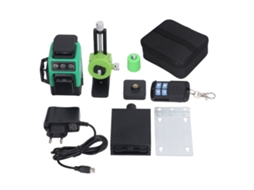 Nivelador Laser Auto Nivelante 12 Linhas Verdes com Controle Remoto