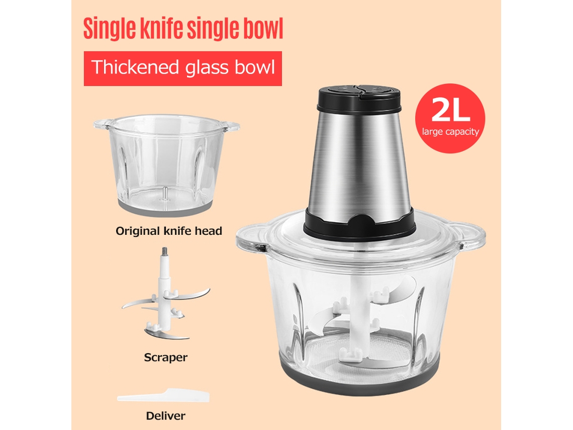 Moinho Elétrico de Carne LAXISCREED 2l Inox 250w