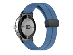 Pulseira De Silicone Dobrável De Cor Sólida Para Google Pixel Watch