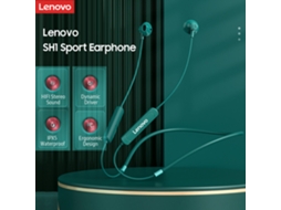 Fone De Ouvido Lenovo Sh1 Bluetooth 5.0 Sport