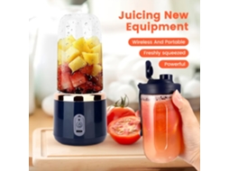 Liquidificador e espremedor 2 em 1, sistema de 6 lâminas, USB | STELASPLEN