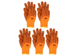 5 Pares Luvas de Trabalho de Inverno Náilon Resistente Ao Desgaste Quentes Termais Aprofundadas S/MARCA