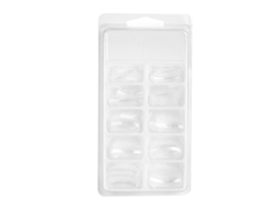 100pcs Moldes De Unhas Transparentes Para Gel De Construção Rápida, Ferramenta De Manicure Diy