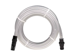 Vidaxl Mangueira De Sucção Com Conectores Pvc 1" 10 M Pvc Transparente