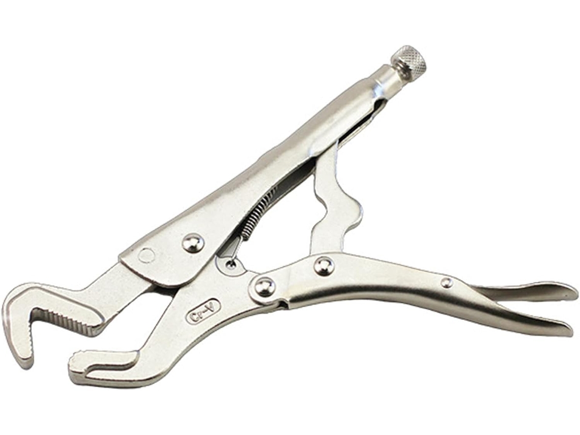 Alicate De Pressão De 9 Polegadas Com Mandíbulas Curvas Para Uma Fixação Segura. Fabricado Em Aço Crv, Ideal