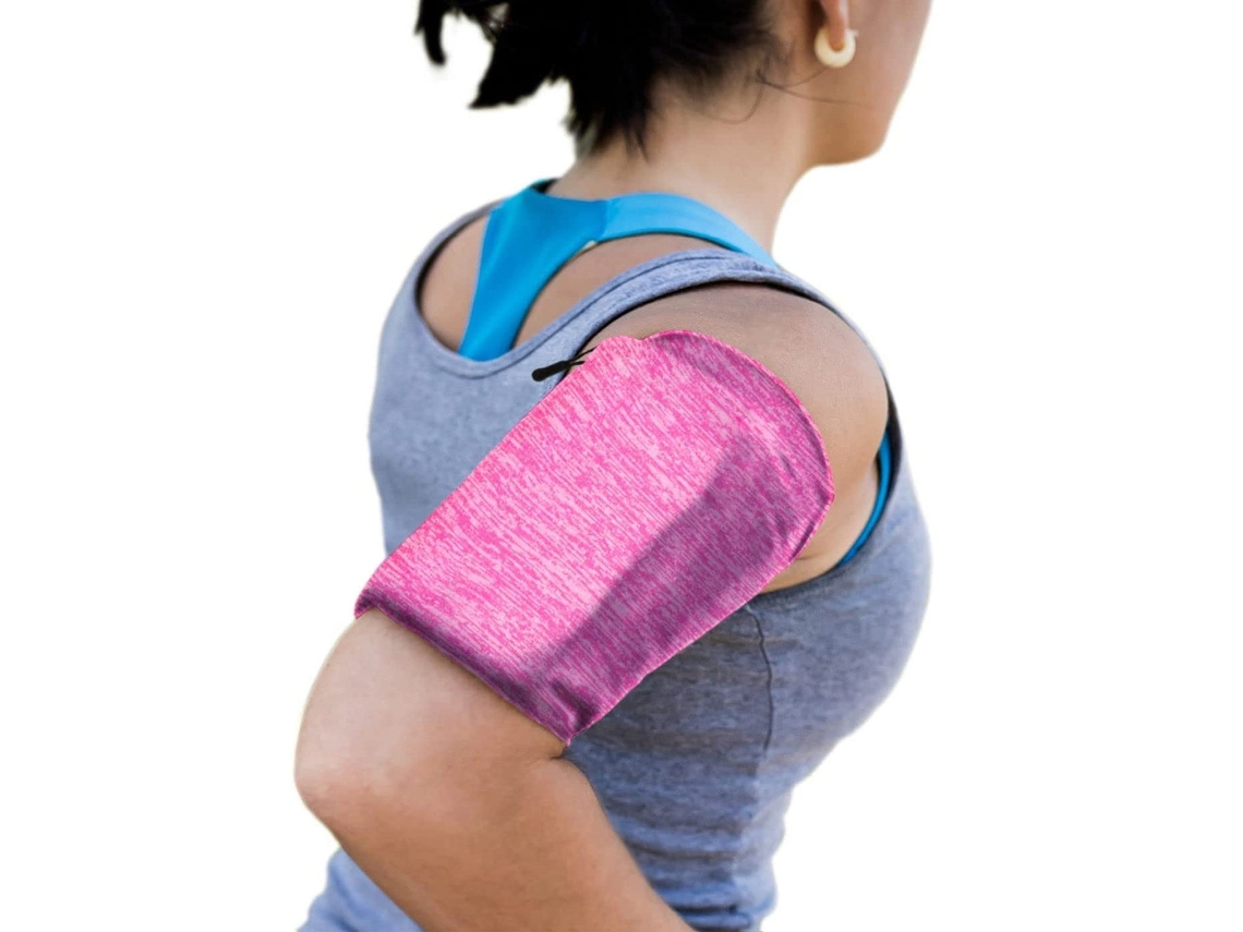 Braçadeira Xl Para Celular Para Corrida - Rosa