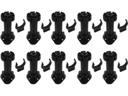 Clipe De Silicone Para Orelha Samsung Buds Fe Confortável E Flexível Branco