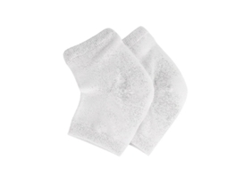 2026 medias de Talón Antifractura Con Gel Hidratante 3 Pares Blanca para Pies Secos Y Rojos