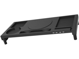 Suporte Para Monitor E Organizador De Mesa Multifuncional Com Usb, Compatível Com Laptops E Acessórios. Suporte Para Monitor E Organiza Gokoco