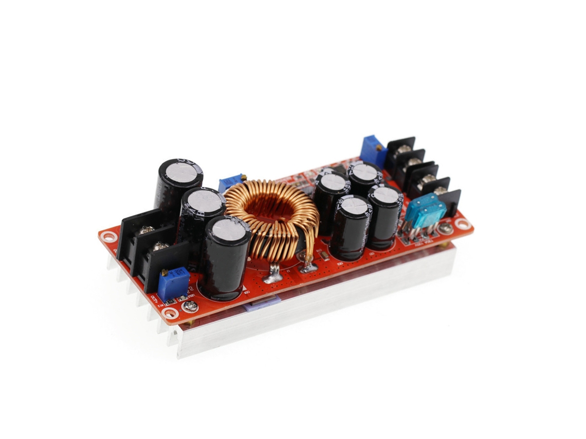 Laxiscreed Módulo Boost Dc-dc 1200w Com Tensão E Corrente Ajustáveis Para Eletrônica