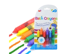 Primerox lápis de Cera para Banho Bebê Lavável Não Tóxico Brinquedo Colorido de Banheiro para Crianças