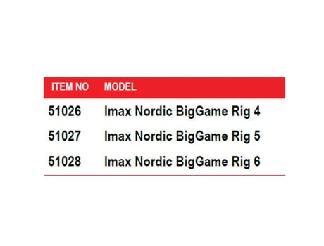 Imax Nordic Big Game Rig 6