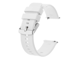 Pulseira De Relógio De 20 Mm Pulseira De Silicone De Liberação Rápida Para Homens E Mulheres Branca Olysi Shop