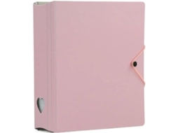 Álbum De Classificação De Cartões De Fotos Coloridas Coloridas, Dossiê Para Coleção (rosa)
