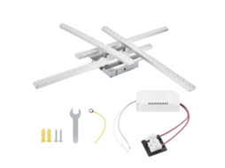 Luminária de Teto Led com 4 Lâmpadas Tubulares CHABERLU