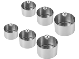 Round Shapes Of Aço Inoxidável Para Assar Na Cozinha