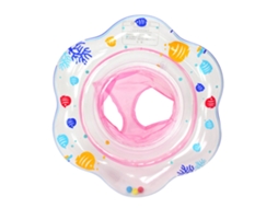 Boia De Natação Inflável Para Bebês Com Airbag Duplo, Reforçada E Segura, Rosa -aquaforge
