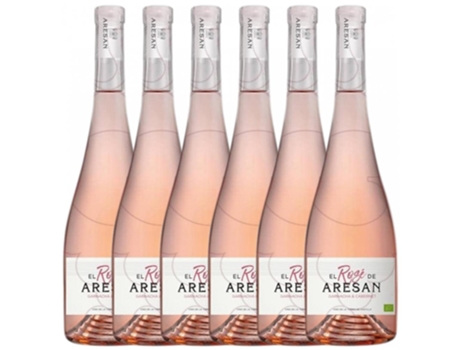 Vinho Rosé CASTILLO DE ARESAN Castillo De Aresan El Rosé Vino De La Tierra De Castilla Joven (0.75 L - 6 unidades)